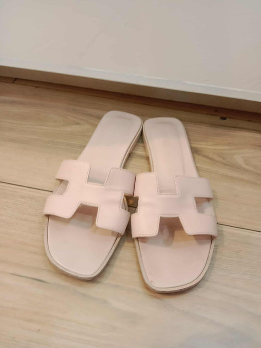 Hermes Oran Blush Pnk Size 38 1/2