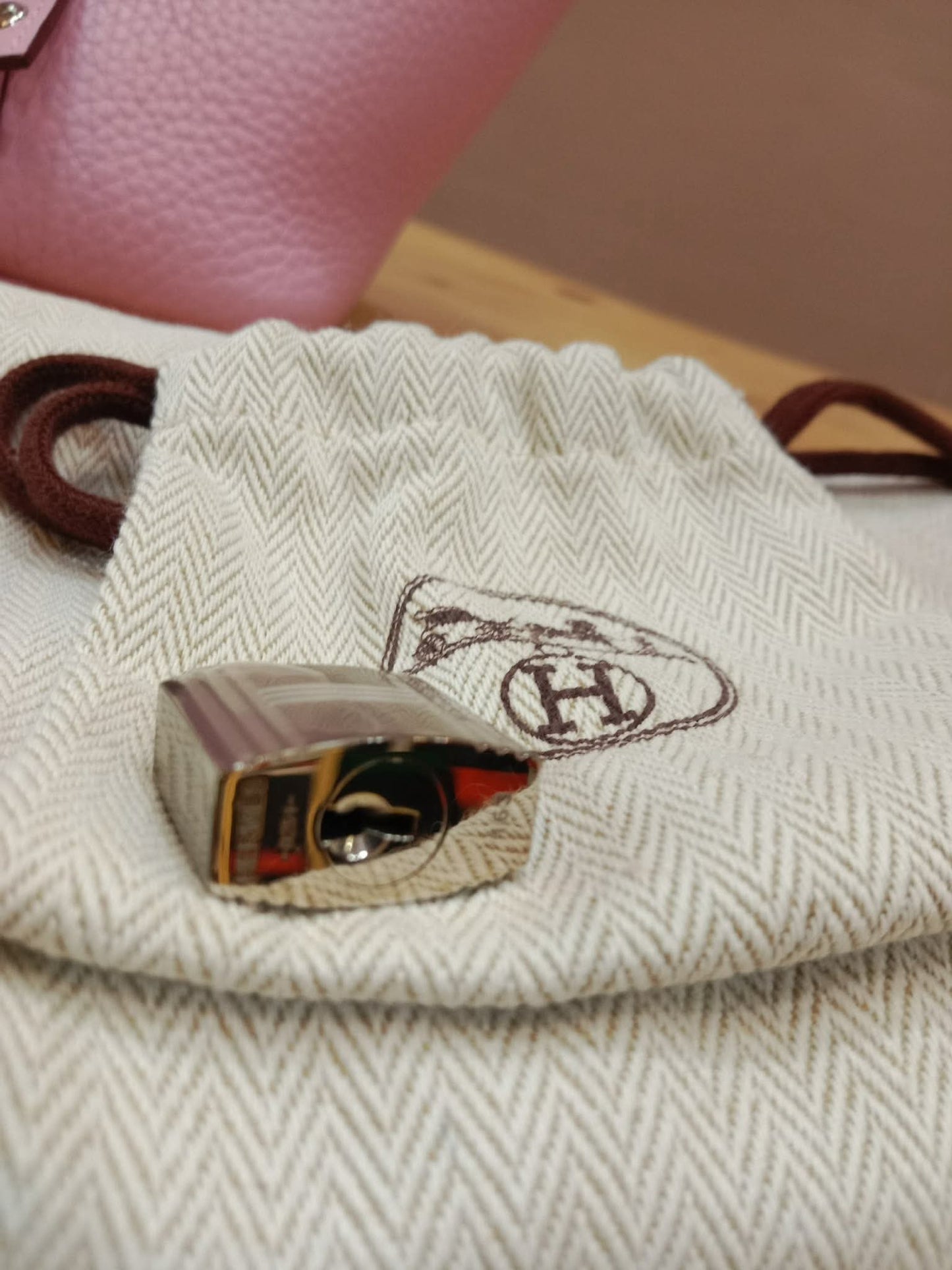 Hermes Picotin Lock 18 Rose Sakura Clemence Stamp Z 2021