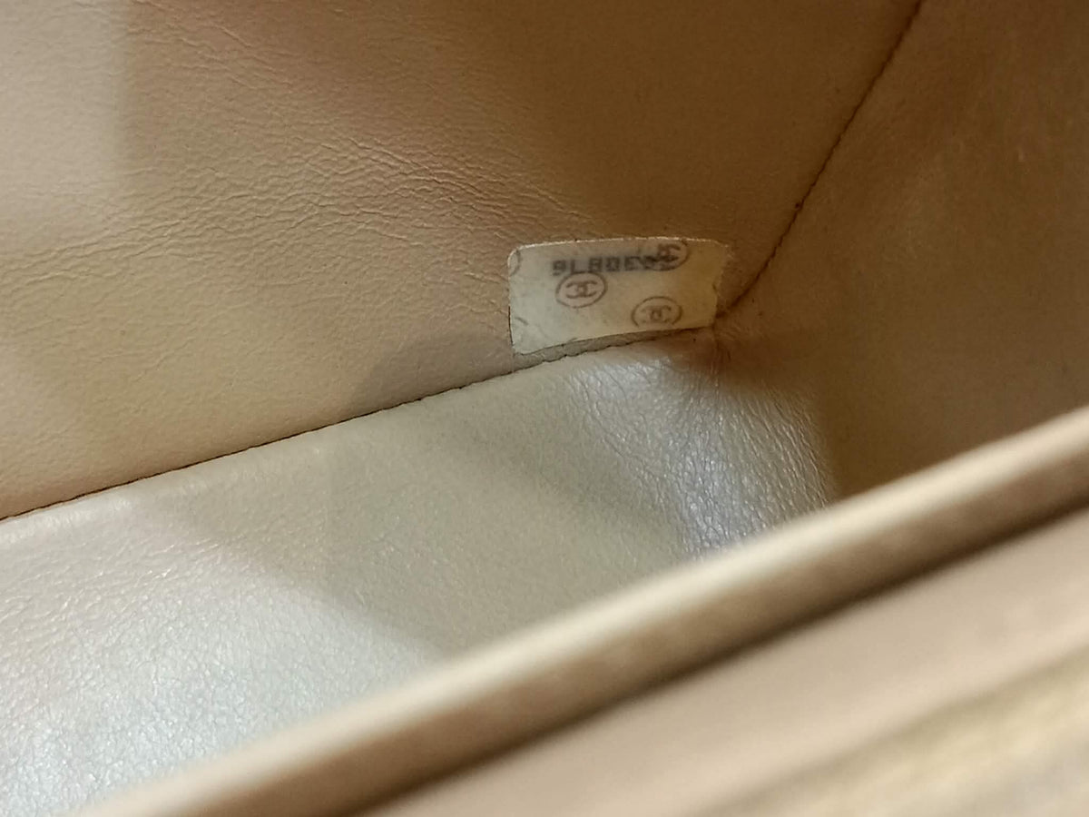 Chanel Diana Beige Lambskin Series 2