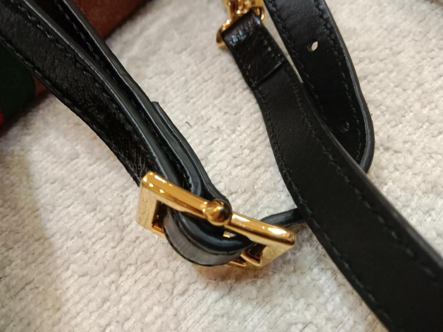 Gucci Ophidia Brown Suede Boston Bag