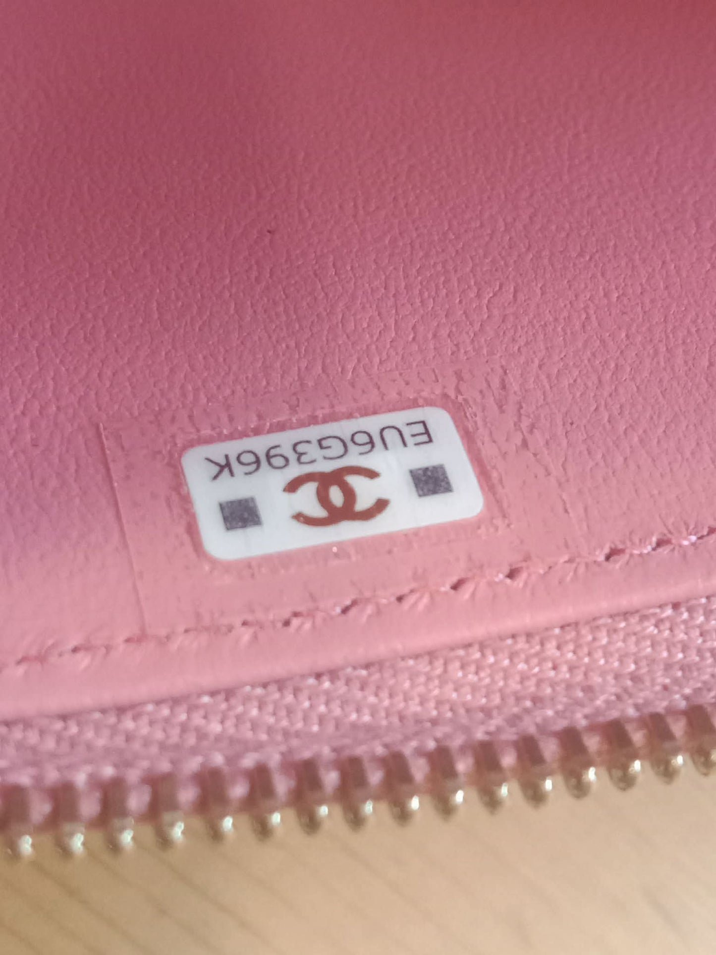Chanel Vanity Tophandle Lambskin Pink Microchipped