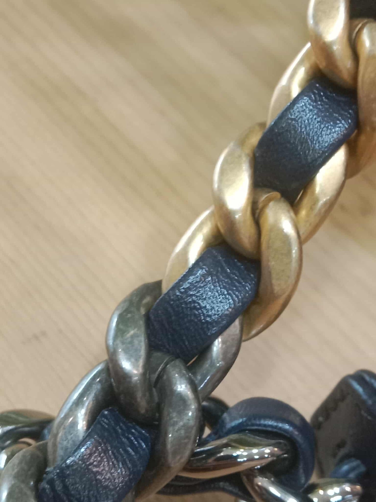 Chanel 19 Beige Midnight Blue Small Series 30