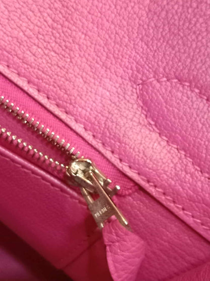 Hermes Birkin 30 Pink Fanta Togo Stamp A 2017