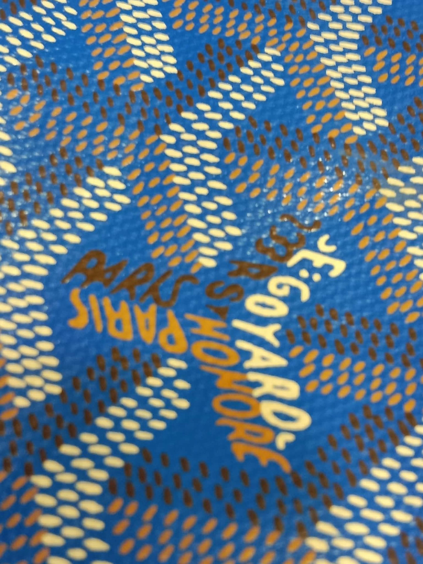 Goyard Saint Louis Tote Blue GM