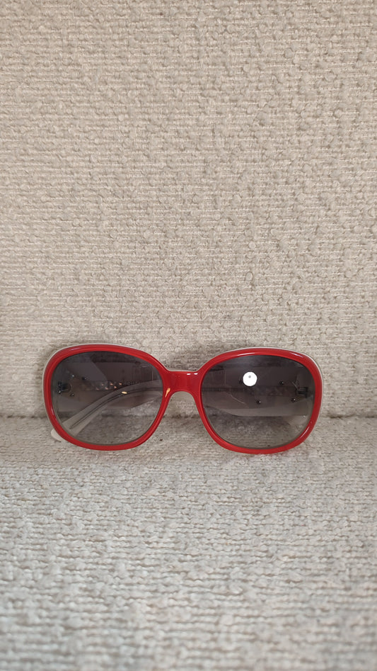 Chanel Red Sunglasses