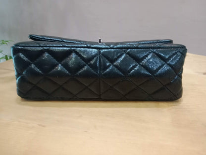 Chanel Reissue Flap Bag Iridescent Aged Calfskin Black Series 12