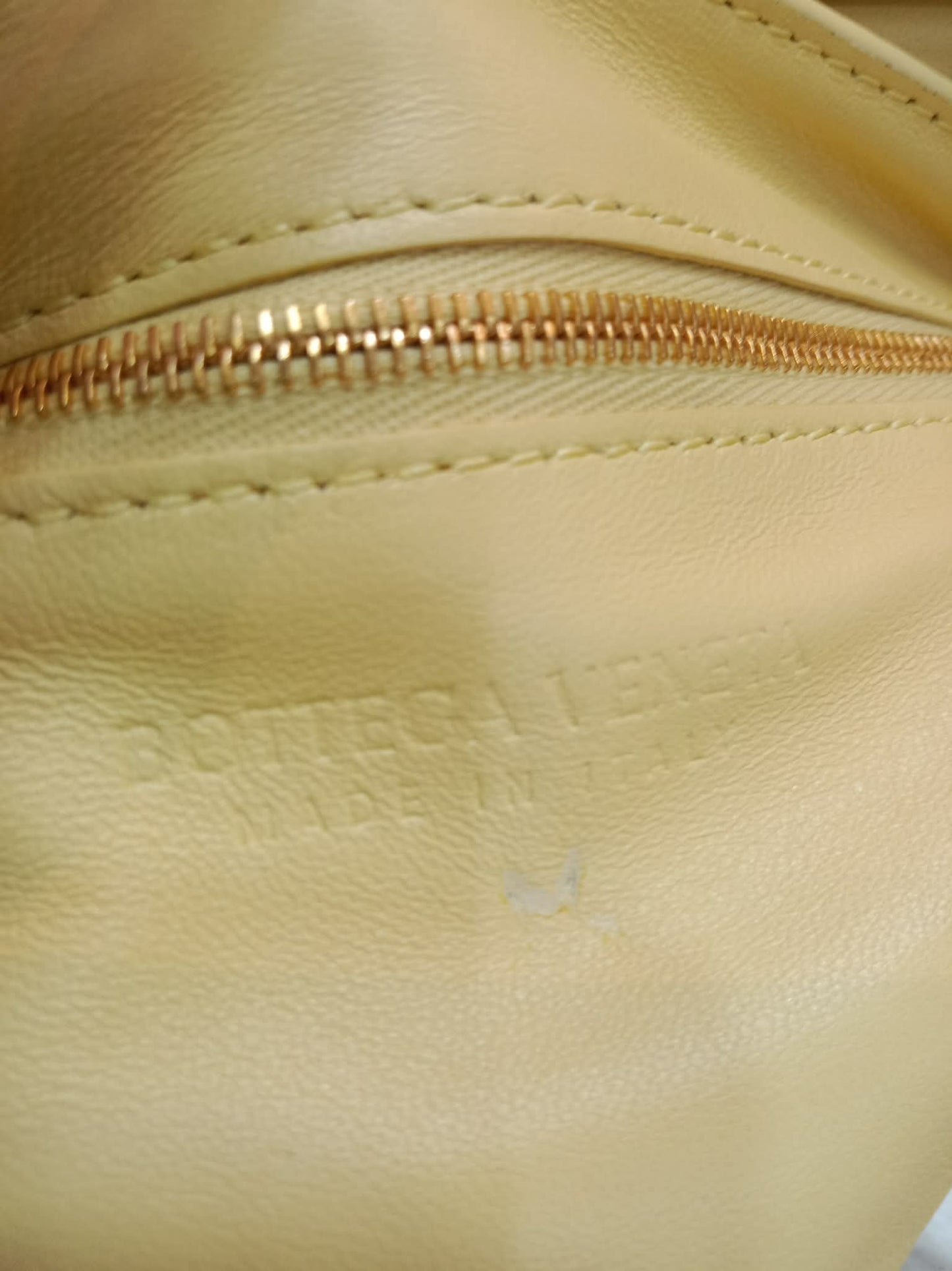 Bottega Veneta Chain Cassette Shoulder Bag Yellow