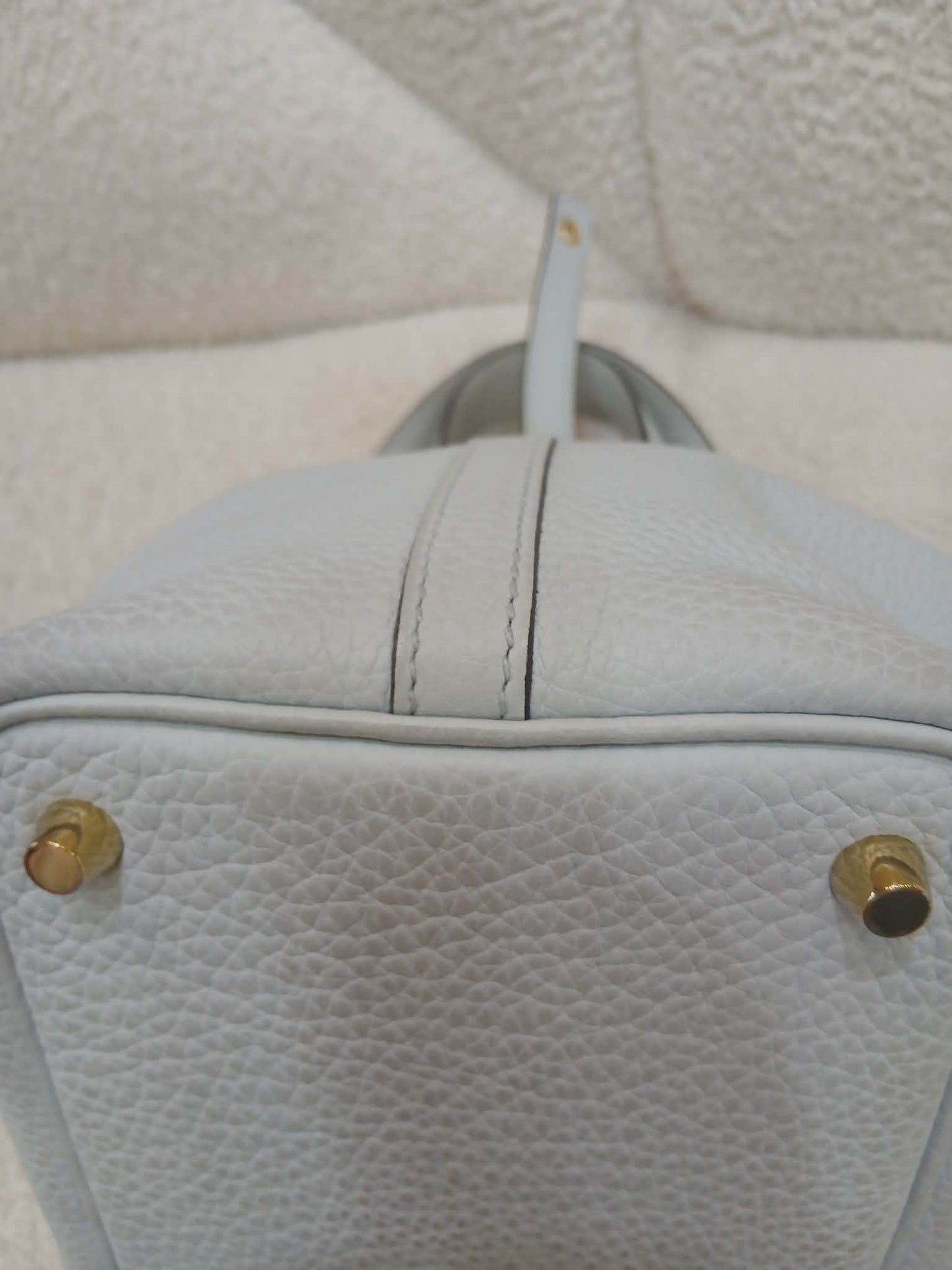 Hermes Picotin 18 Bleu Glacier Clemence Stamp Z 2021