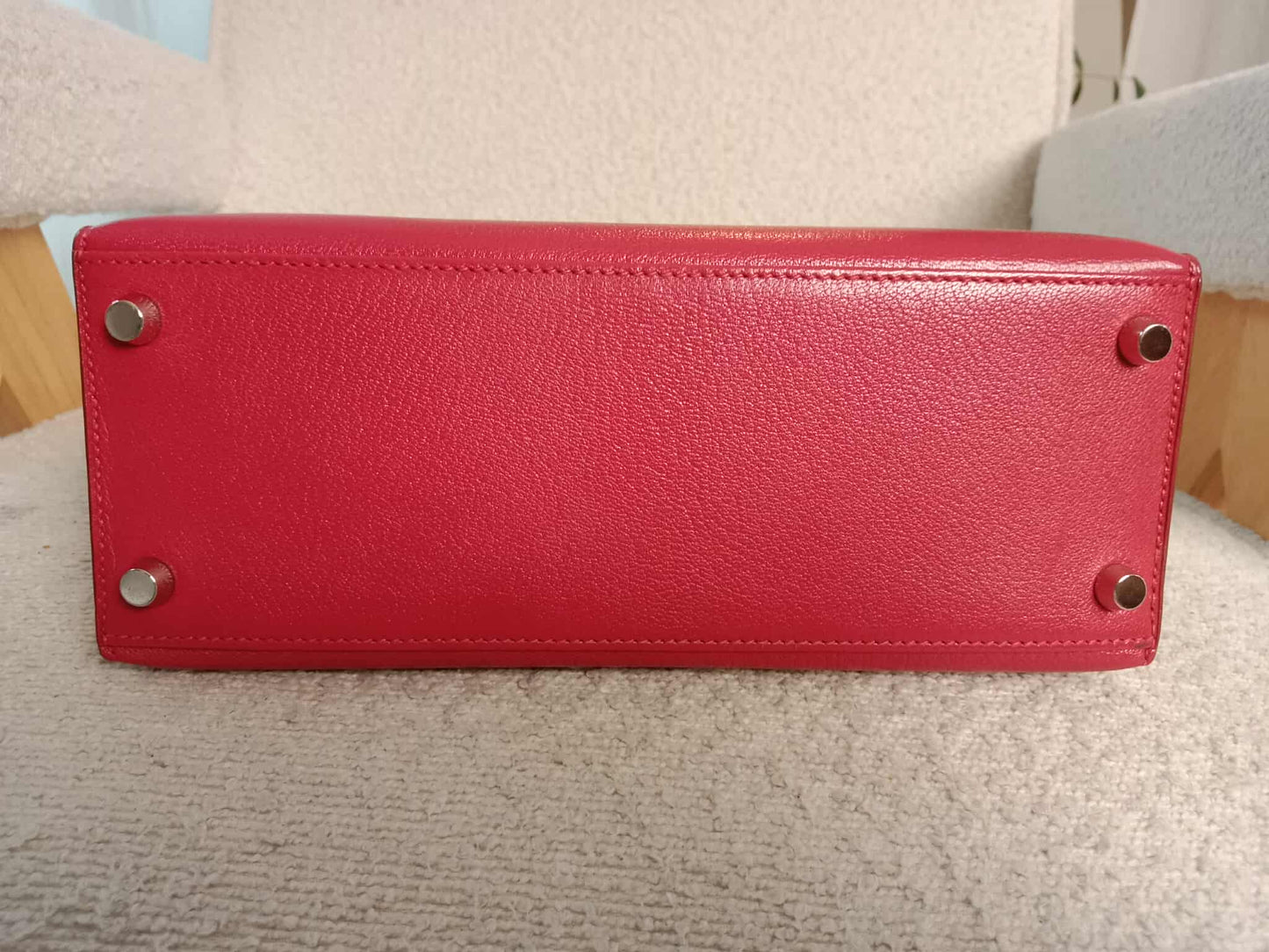 Hermes Kelly 25 Chevre de Coromandel Stamp F Square 2002