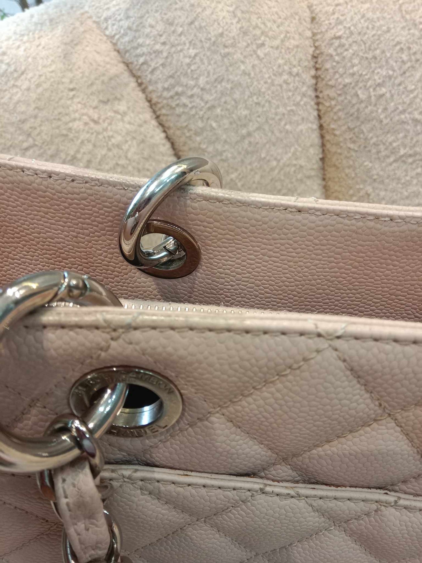 Chanel GST Nude Pink Caviar Series 21