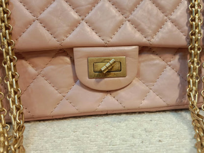 Chanel 2.55 Reissue 226 Double Flap Pink Series 27