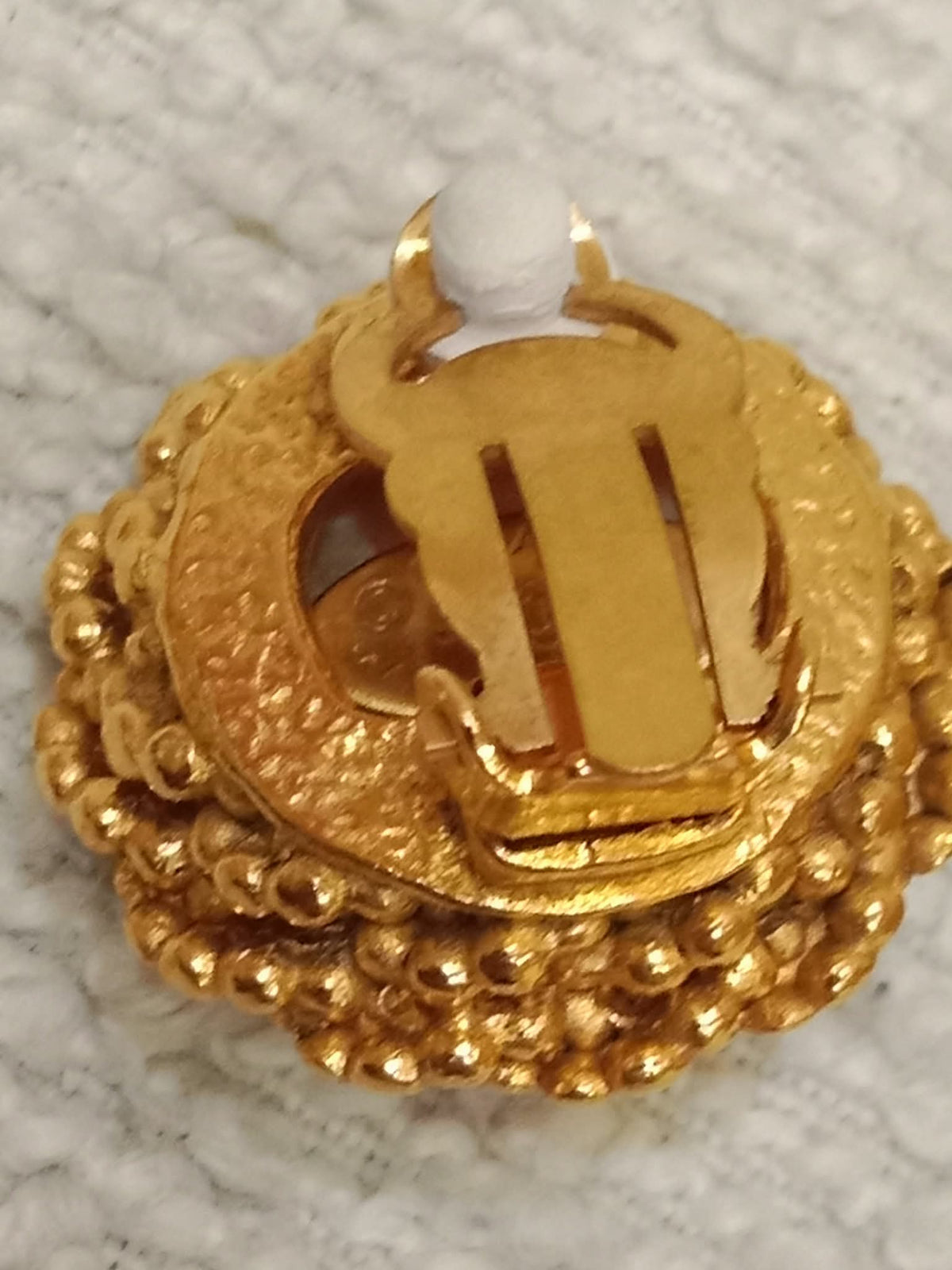Chanel Vintage Gold-Tone Earrings 94P Collection