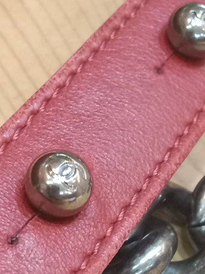 Chanel Le Boy Bag Red Lambskin Medium Series 18
