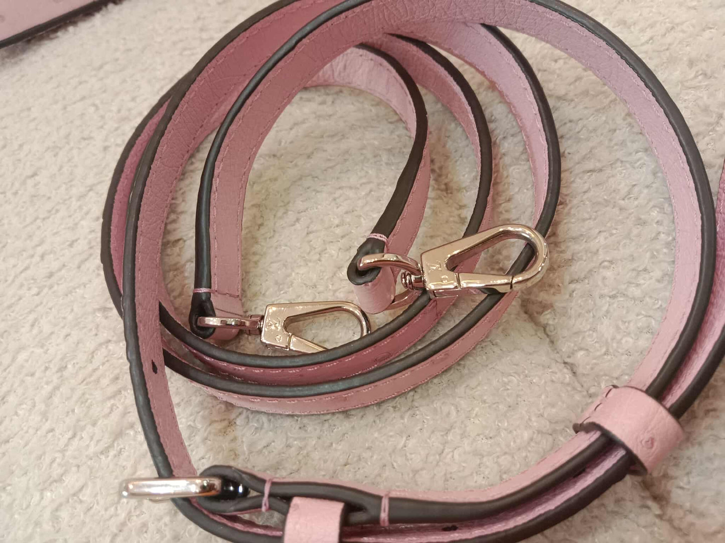 Louis Vuitton Mini Capucine Ostrich Pink