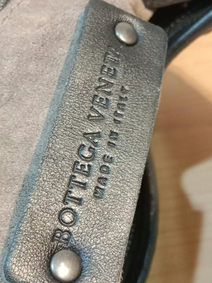 Bottega Veneta Hobo Intrecciato Bag Black
