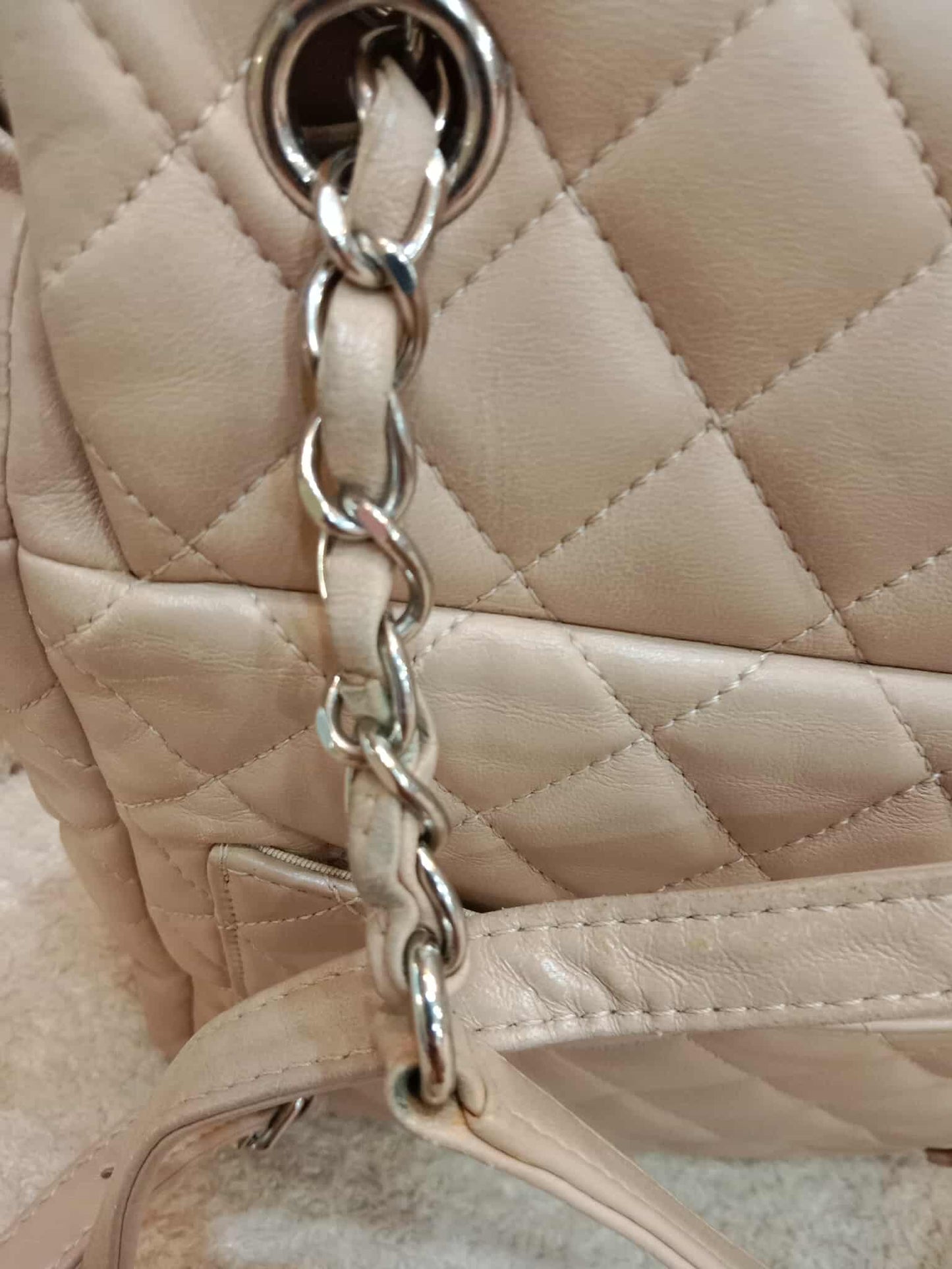 Chanel Urban Spirit Backpack Beige Series 22