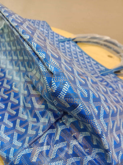 Goyard Saint Louis Tote Blue GM