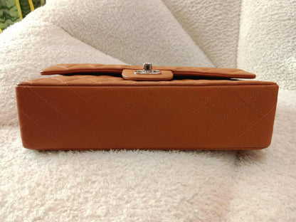 Chanel Classic Double Flap Medium Caramel Caviar Series 14