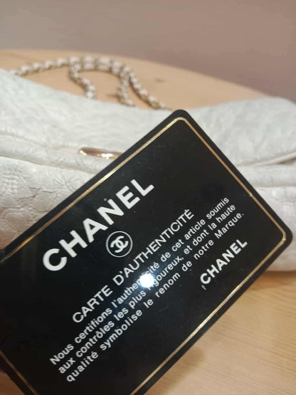 Chanel Rock in Moscow Flap Bag from the Pre-Fall Cream White Flap Bag Series 12