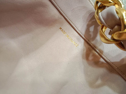 Chanel Vintage Timeless Tote Light Pink Lambskin Series 3