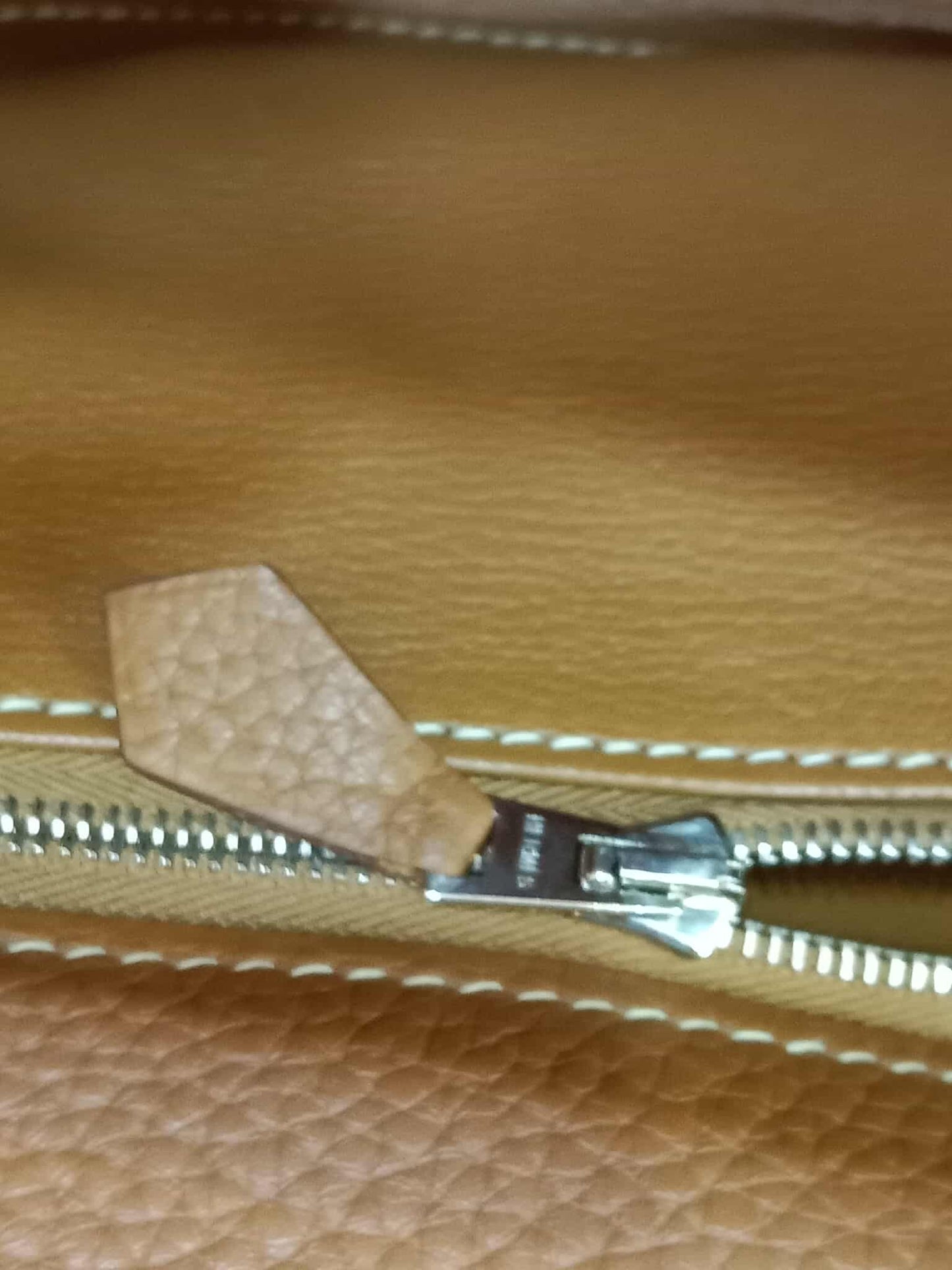 Hermes JPG 42 Gold Clemence Stamp N Square 2010