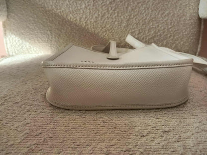 Hermes Evelyne TPM White Clemence Stamp O Square 2011