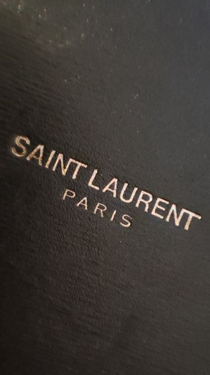 YSL Heart Black Slingbag