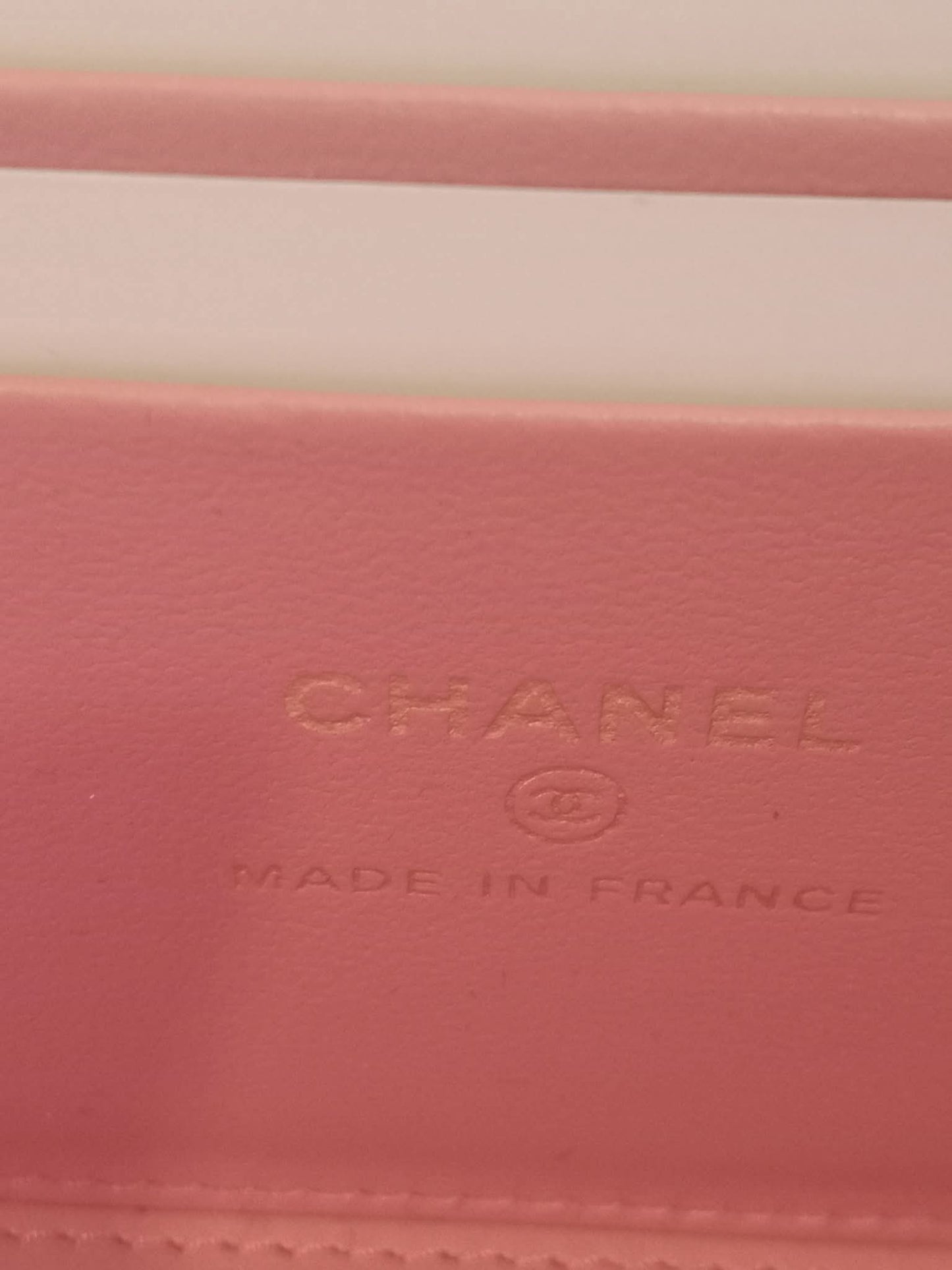 Chanel Vanity Tophandle Lambskin Pink Microchipped
