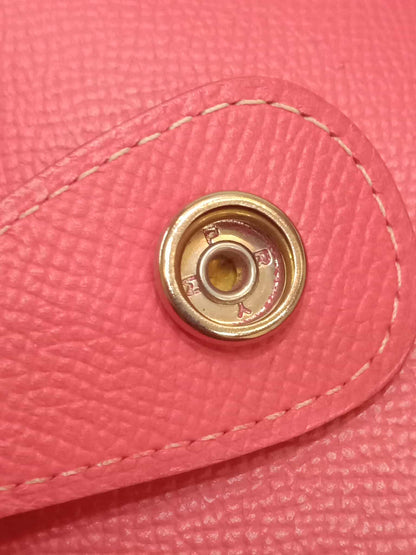 Hermes Evelyne Rose Tyrien Epsom PM Stamp Q Square 2013