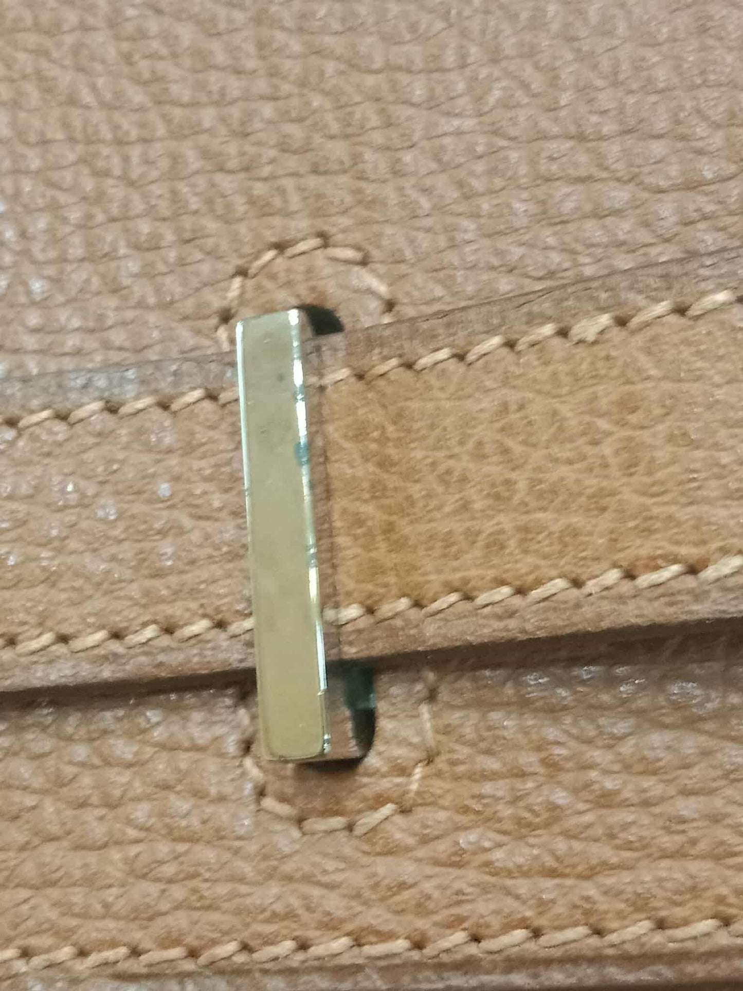Hermes Birkin 30 Ardennes Noisette Stamp I Square 2005