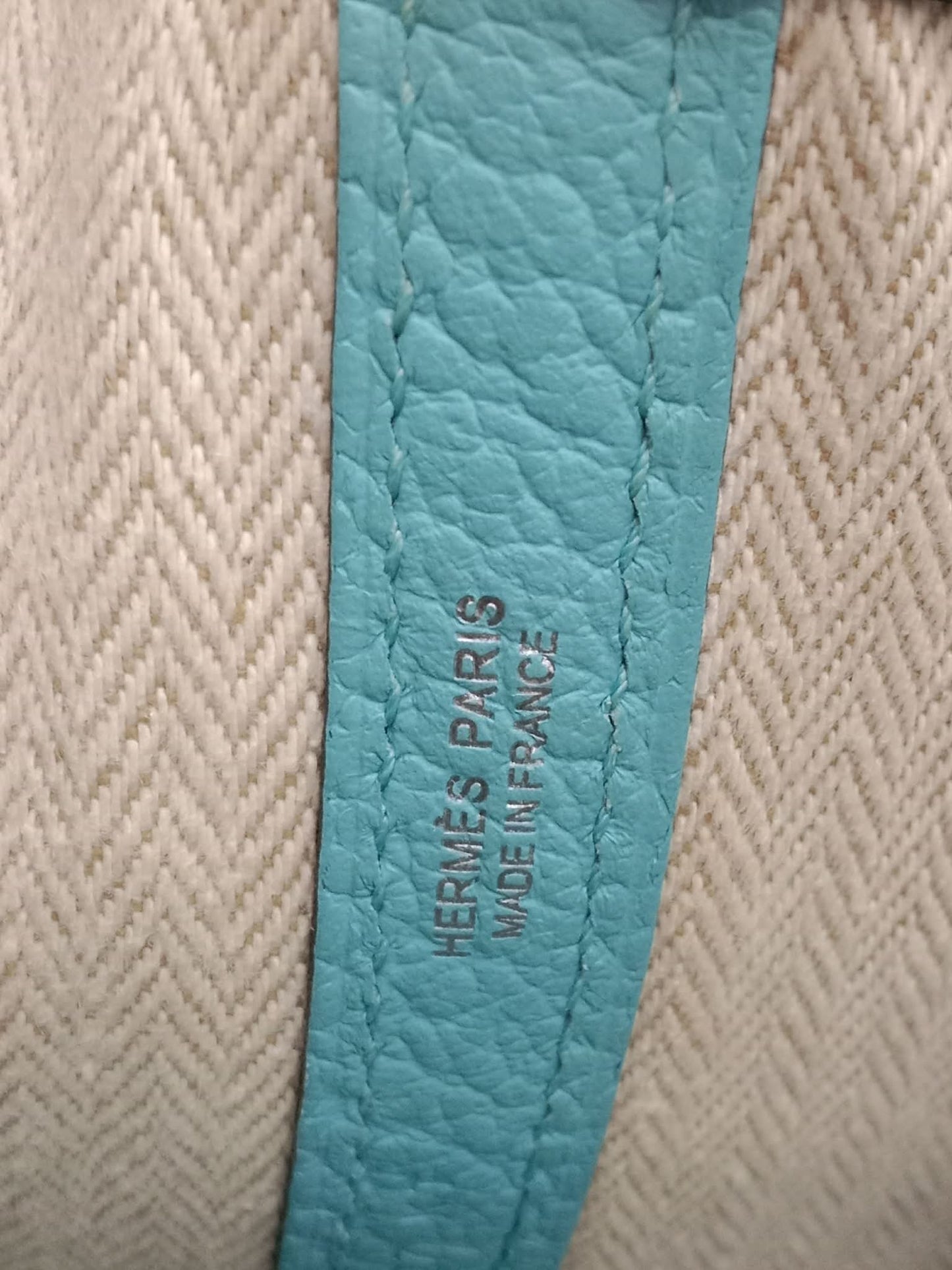 Hermes GPT 36 Bleu Atoll Clemence Stamp T 2015