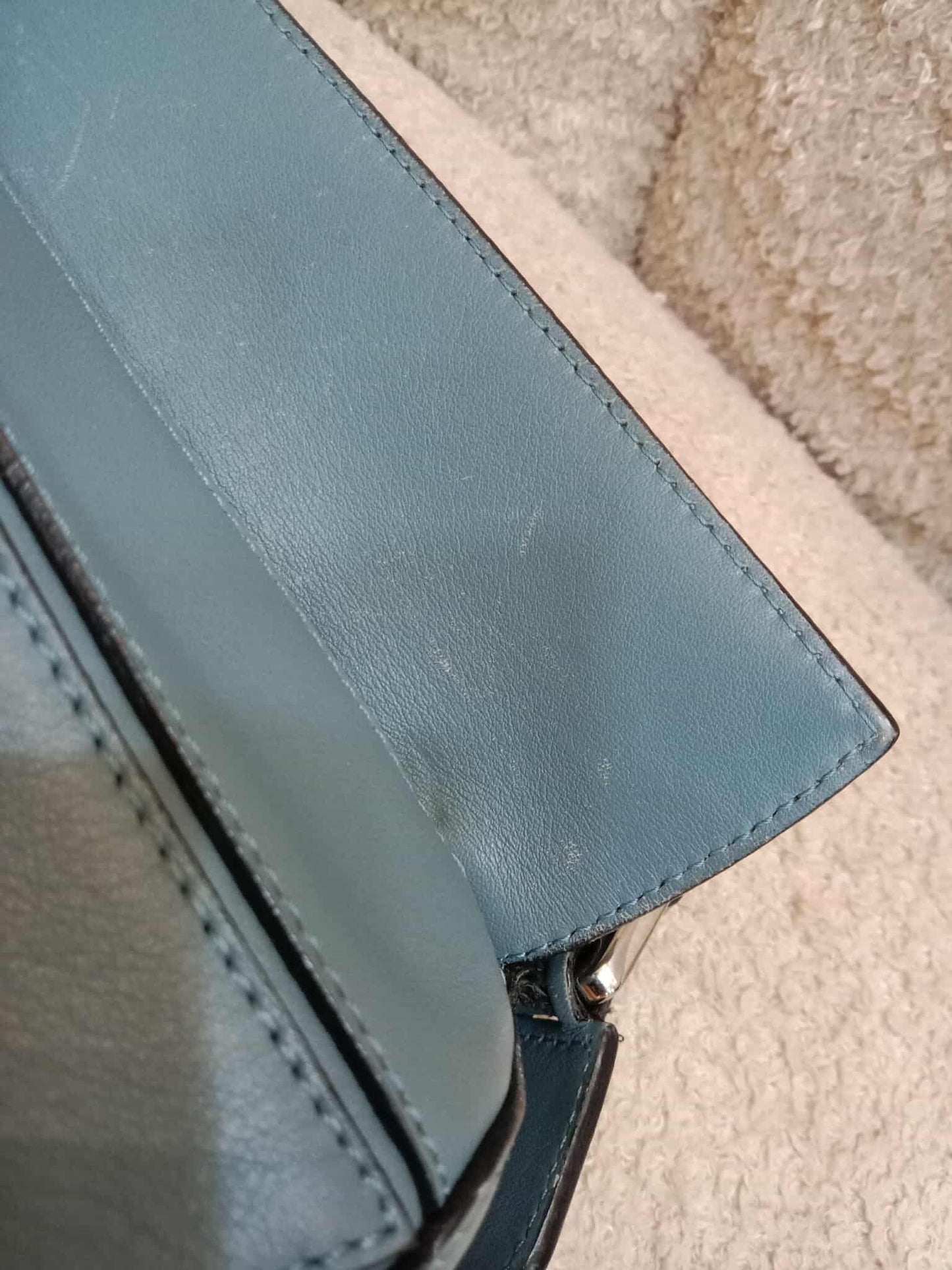 Loewe Puzzle Bag Small Blue