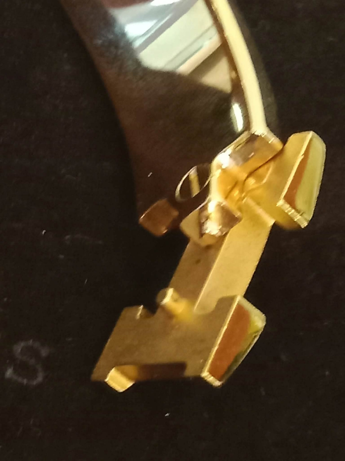 Hermes Clic H Bangle Bracelet Enamel Etoupe PM