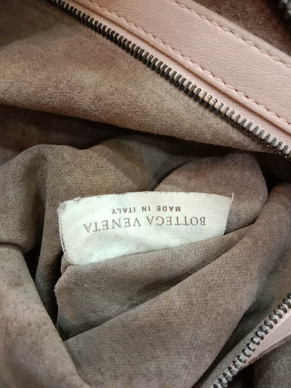 Bottega Veneta Intrecciato Hobo Bag Pink