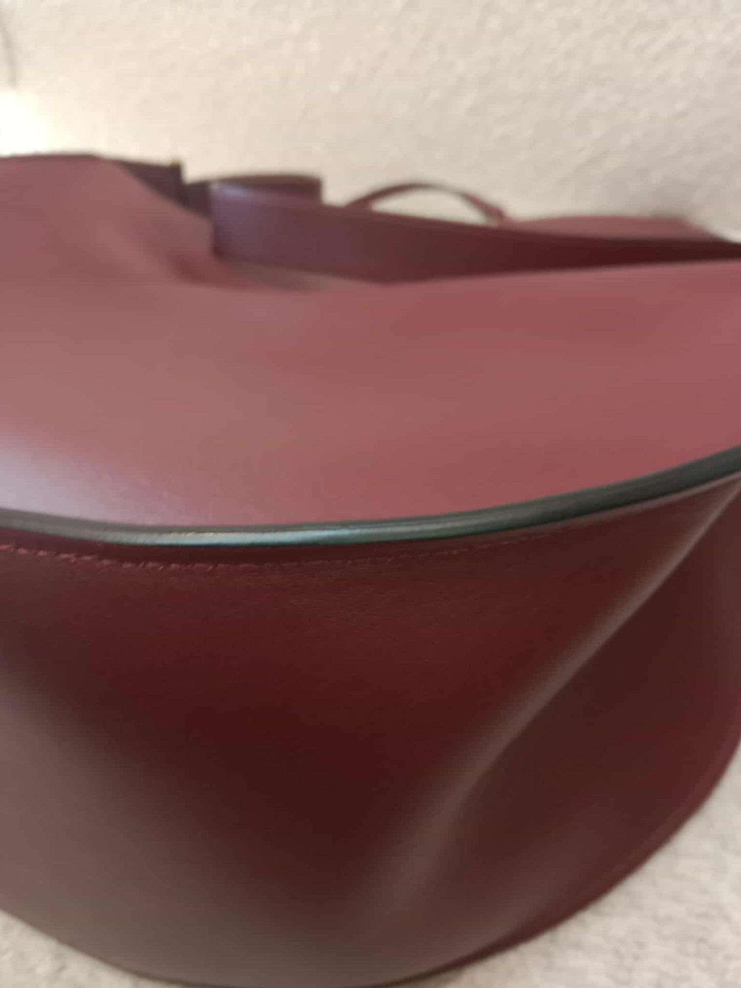 Celine Pameloto Hobo Bag Burgundy