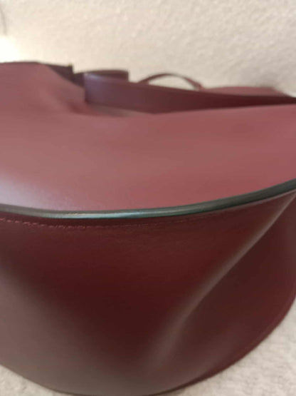 Celine Pameloto Hobo Bag Burgundy