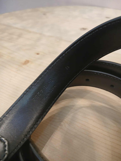 Celine Triomphe Black Belt 95 CM