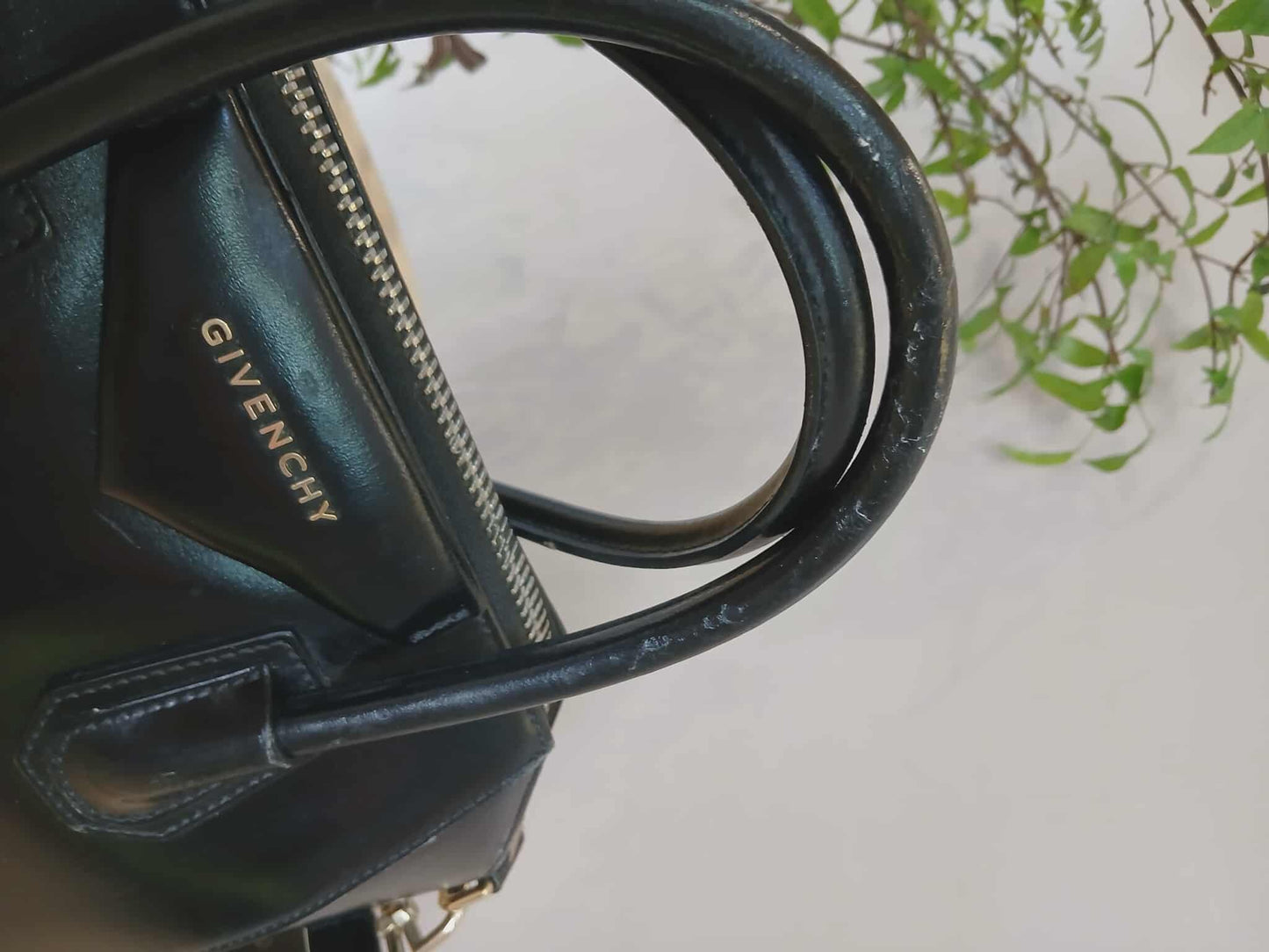 Givenchy Antigona Black Leather Bag Small
