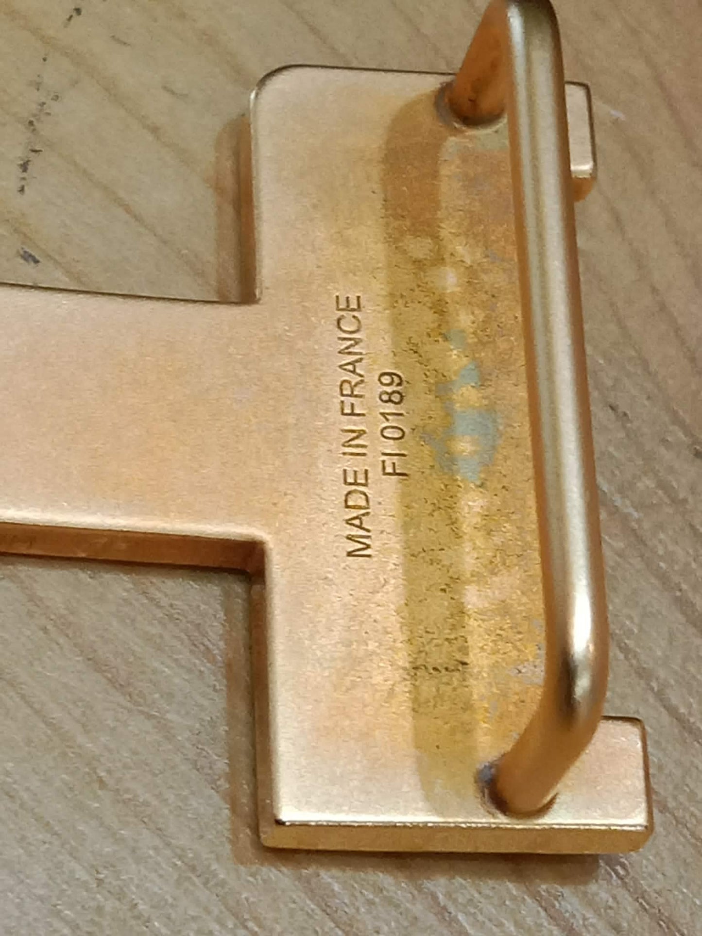 Hermes Mini Constance Reversible Belt Etoupe Stamp Z 2021