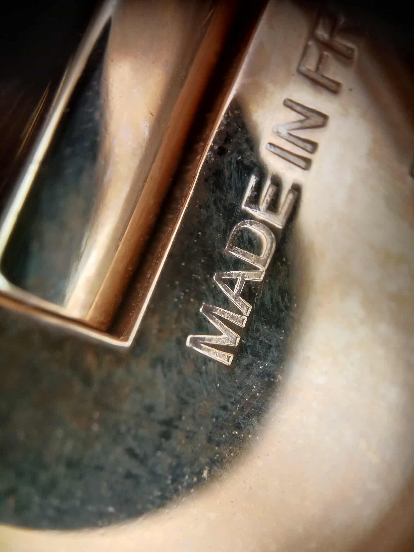 Hermes Clic Clac Bracelet Peach Gold-Plated Hardware