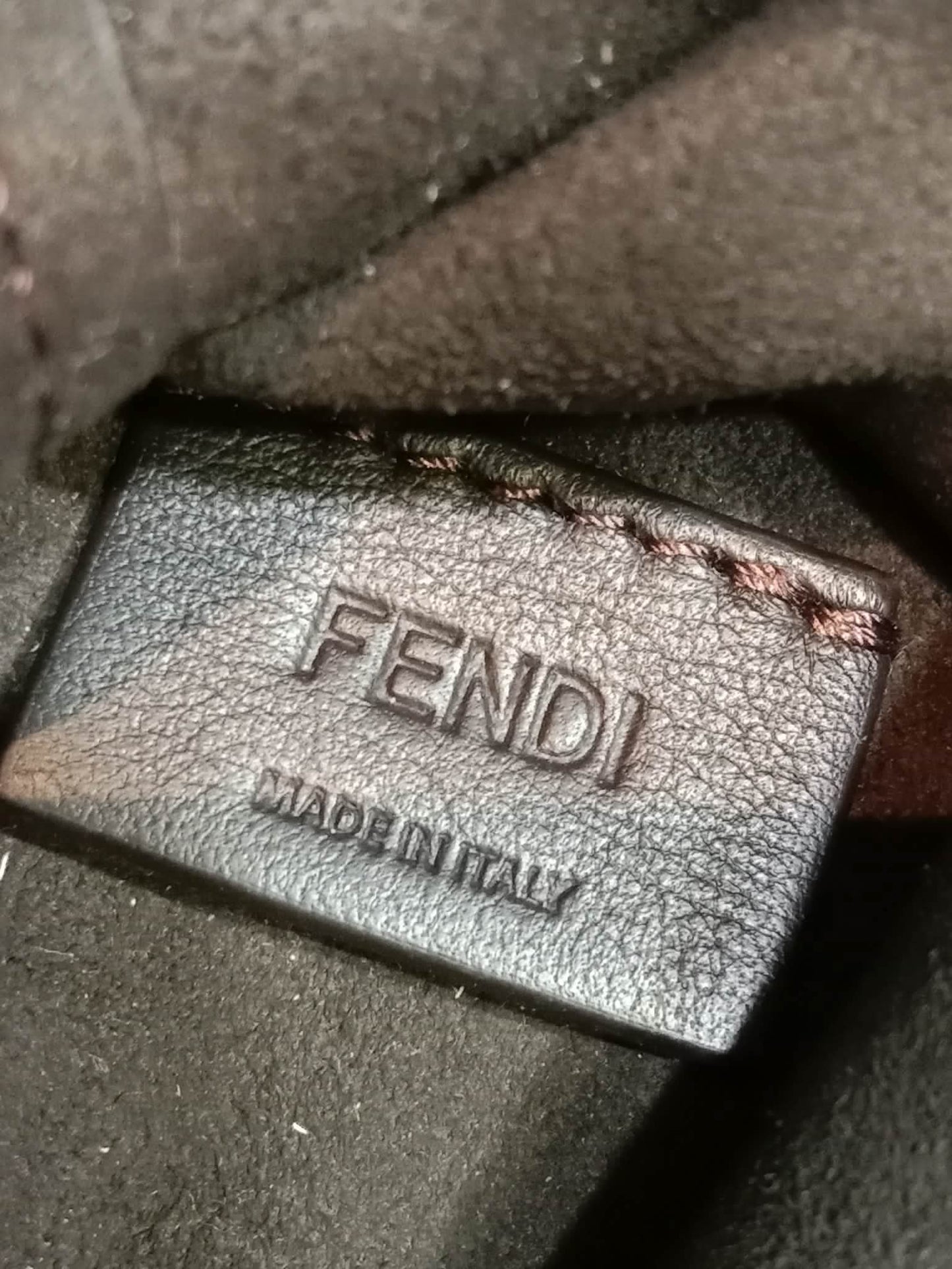 Fendi Origami Mini Bag Brown