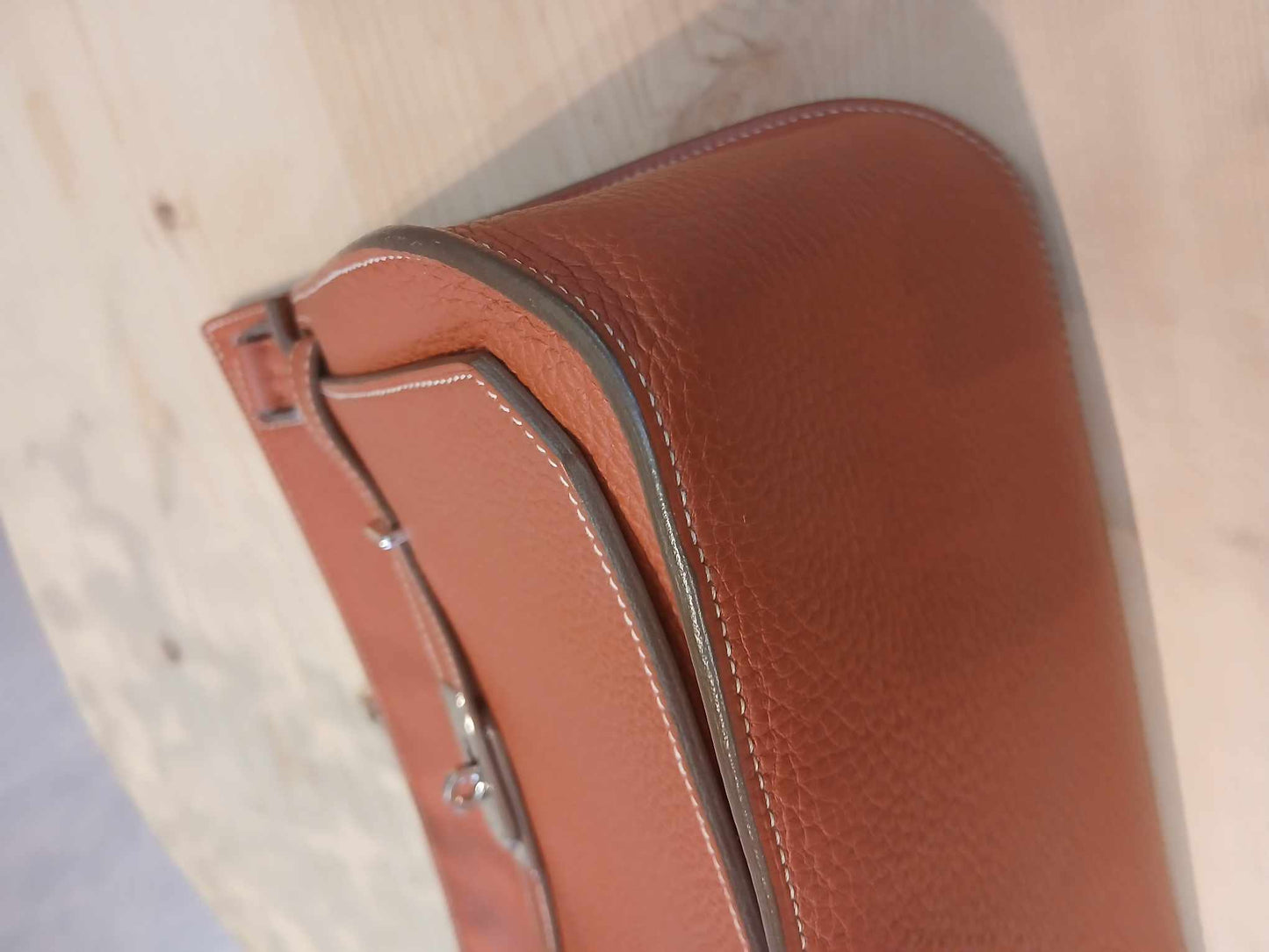 Hermes Jypserie 28 Clemence Cuivre Stamp  P 2012