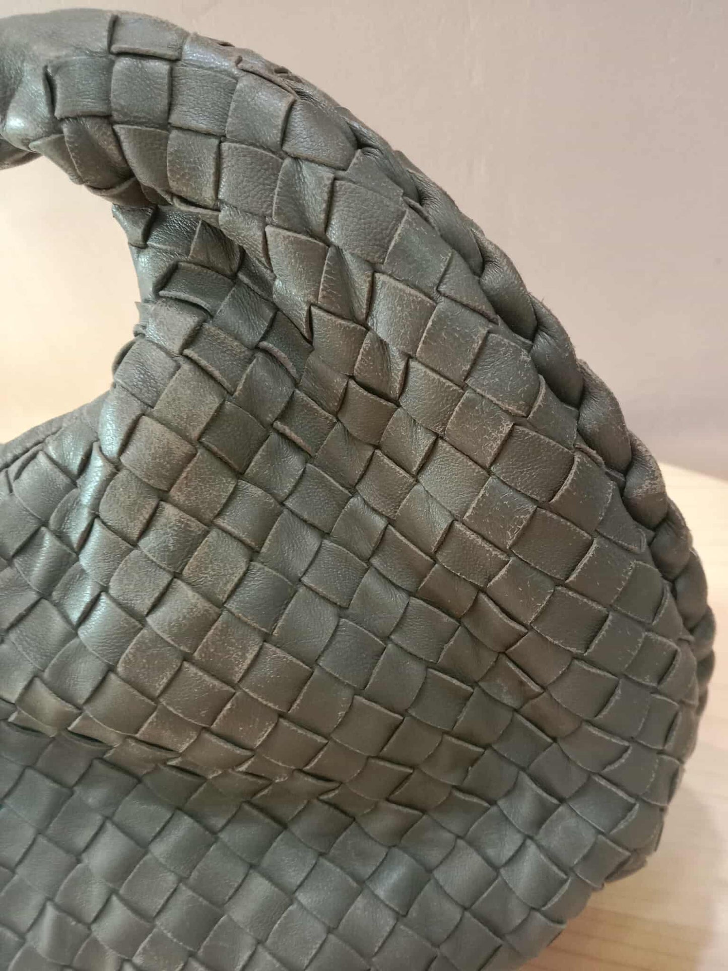 Bottega Veneta Belly Hobo Bag Gray