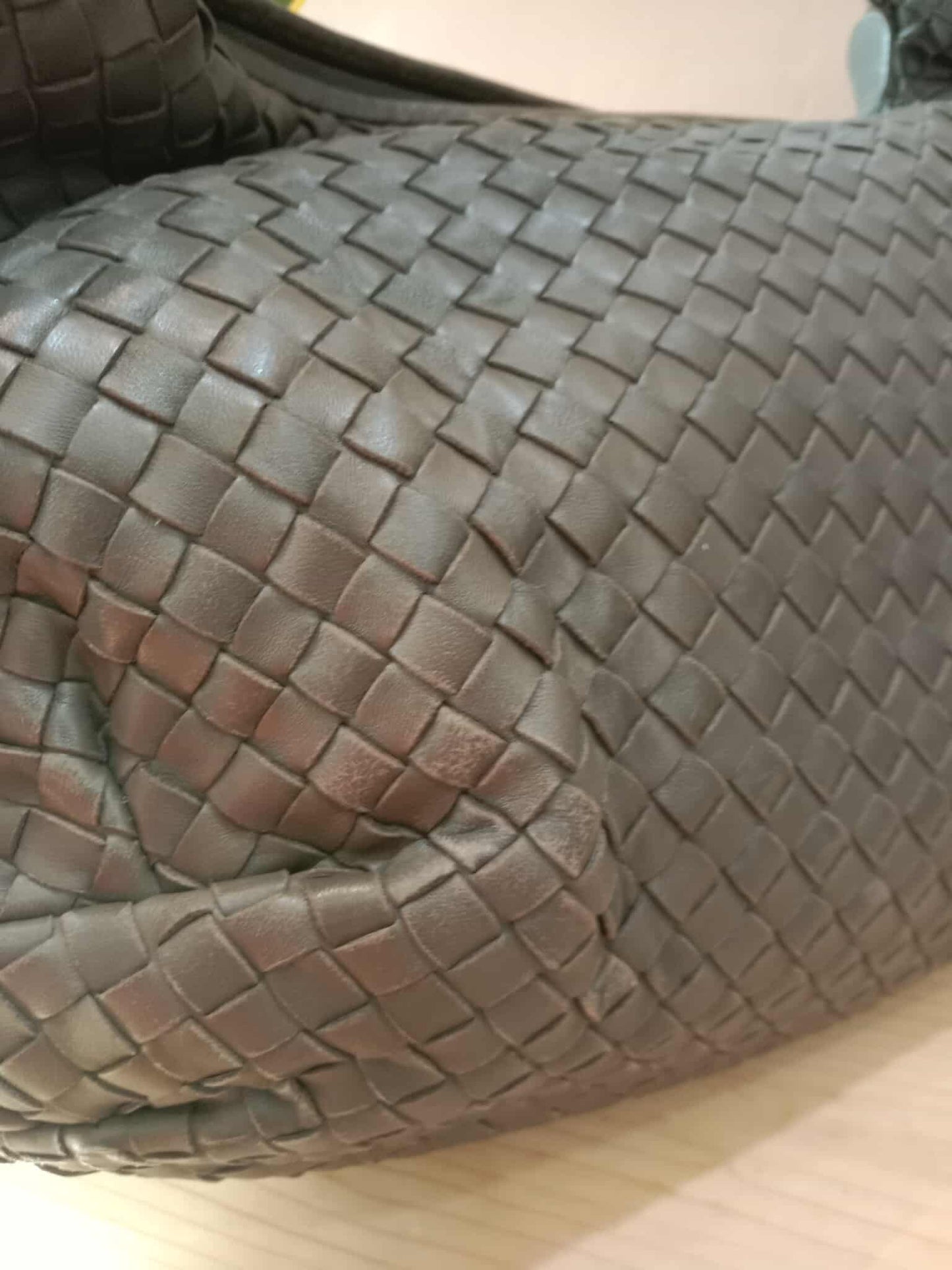 Bottega Veneta Belly Hobo Bag Gray