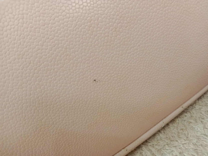 Chanel Shopping Fever Tote Bicolor Pink/Black Caviar Series 19
