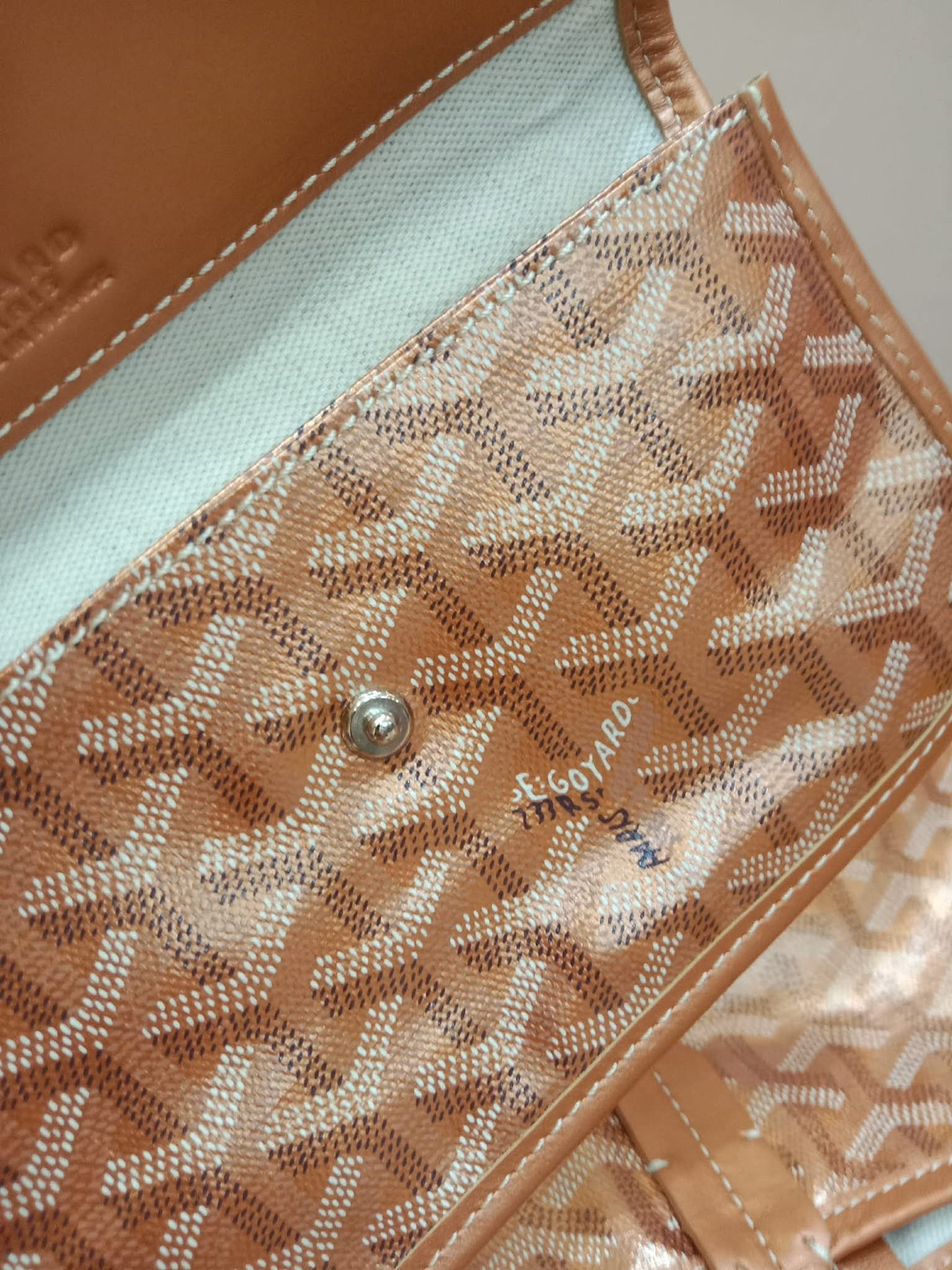 Goyard Saint Louis Limited Edition Rose Gold Tote Bag PM