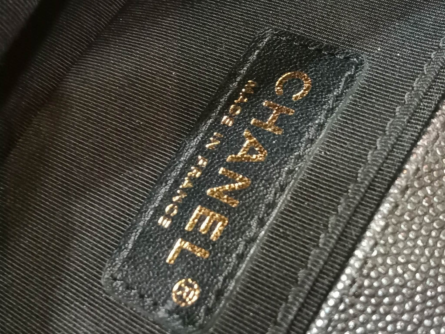 Chanel Le Boy Flap Caviar Small Black Series 23