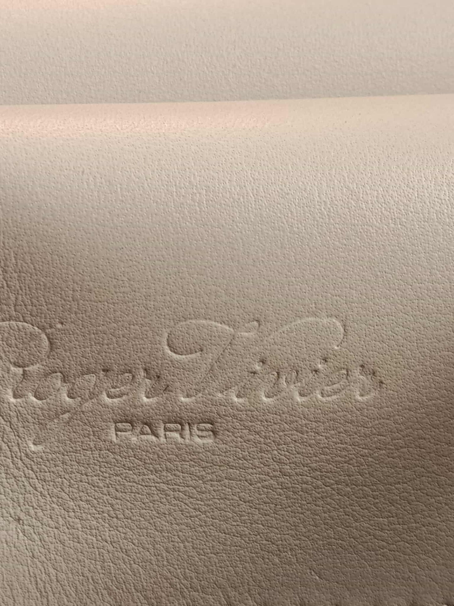 Roger Vivier Gray Frill Bag