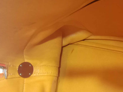 Hermes Bolide 35 Poppy Orange Clemence Stamp F Square (2002)