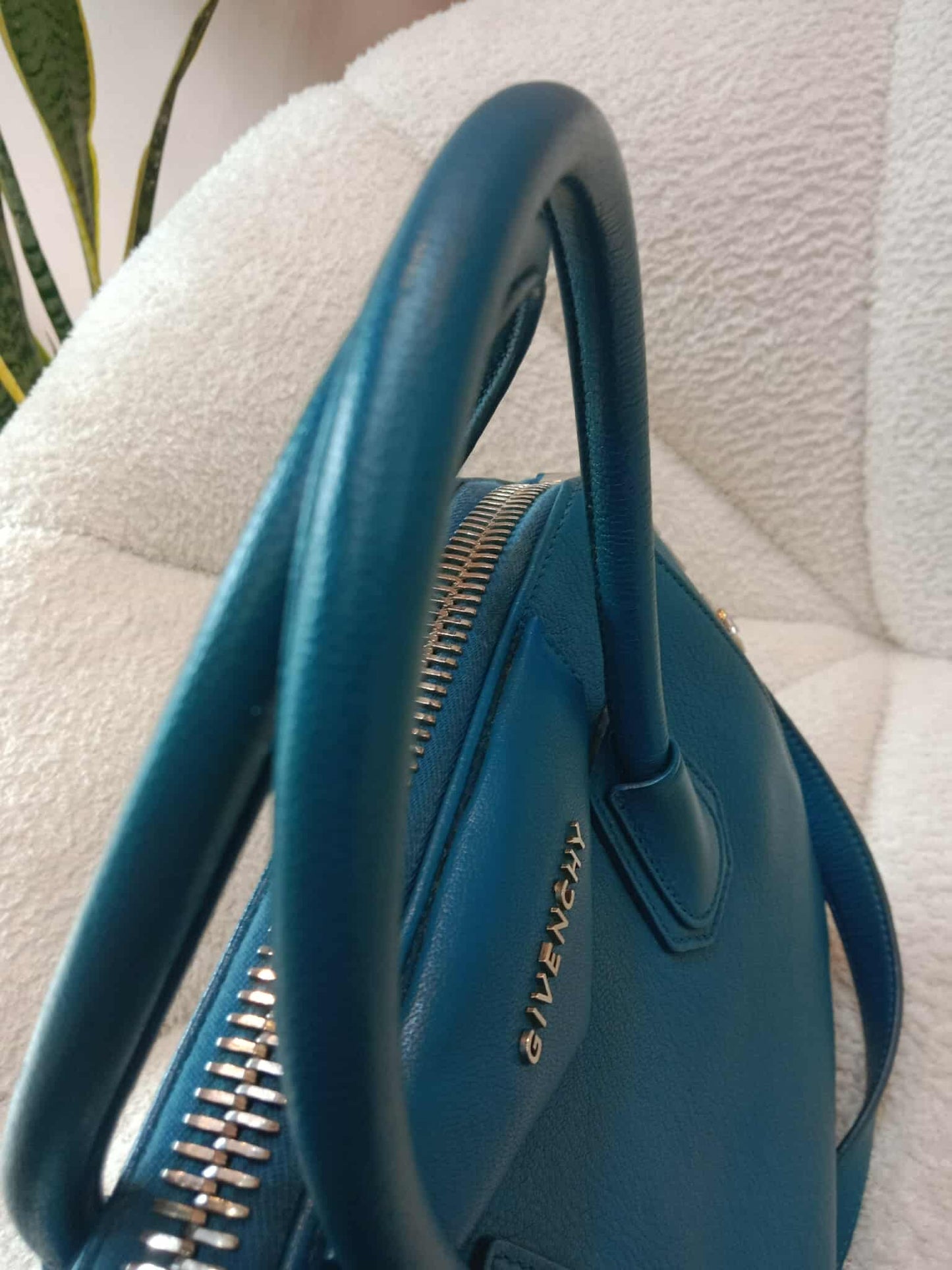 Givenchy Antigona Tophandle Bag Medium Blue